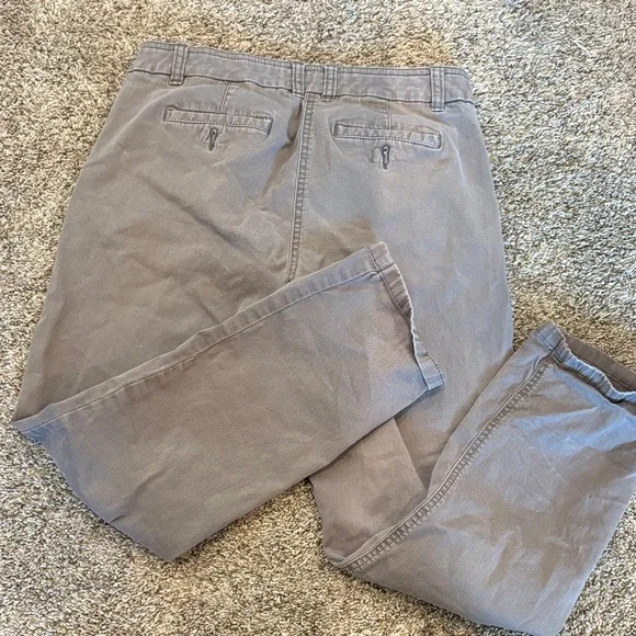 Boden Brown Pants with Polka Dot Lining - Picture 4 of 4